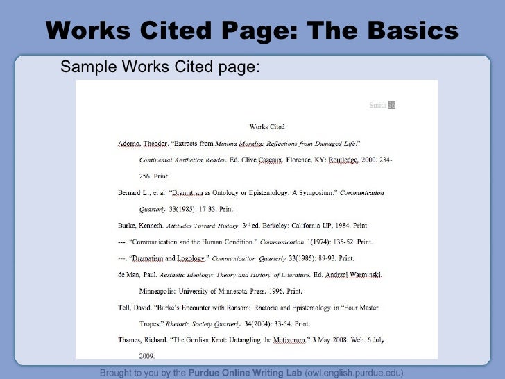 purdue owl apa sample page