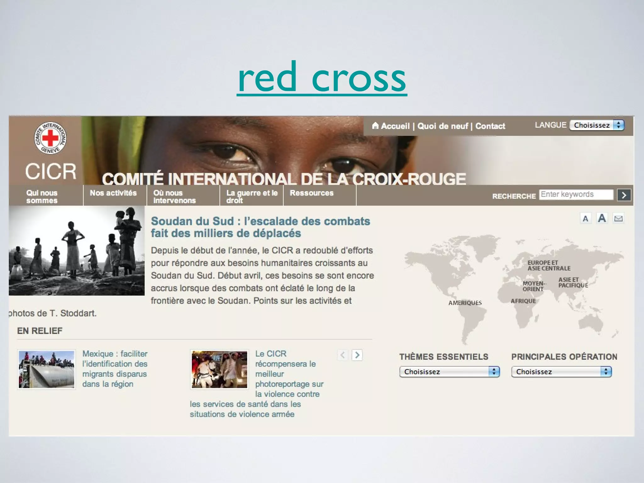 red cross

 