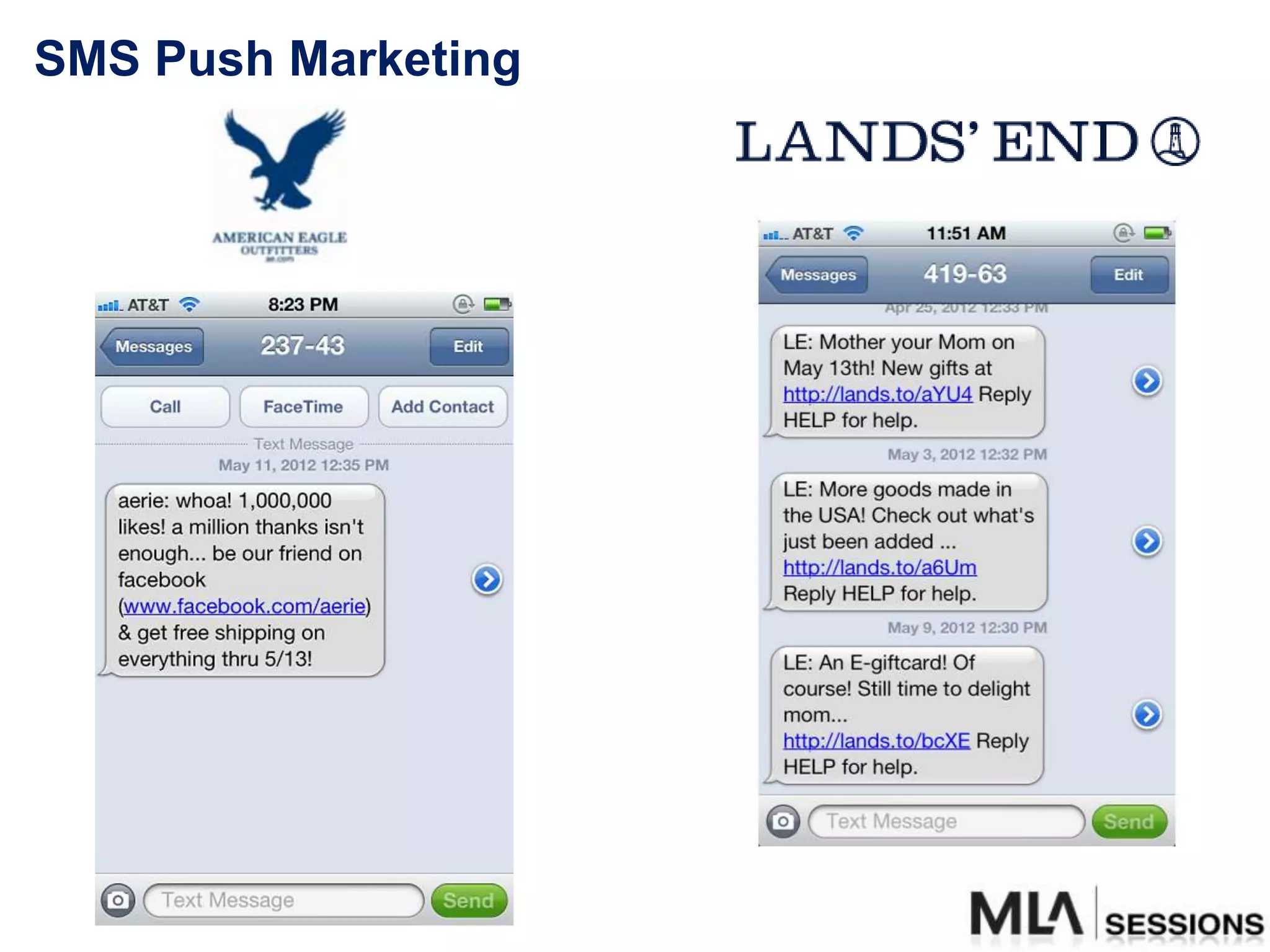 SMS Push Marketing
 
