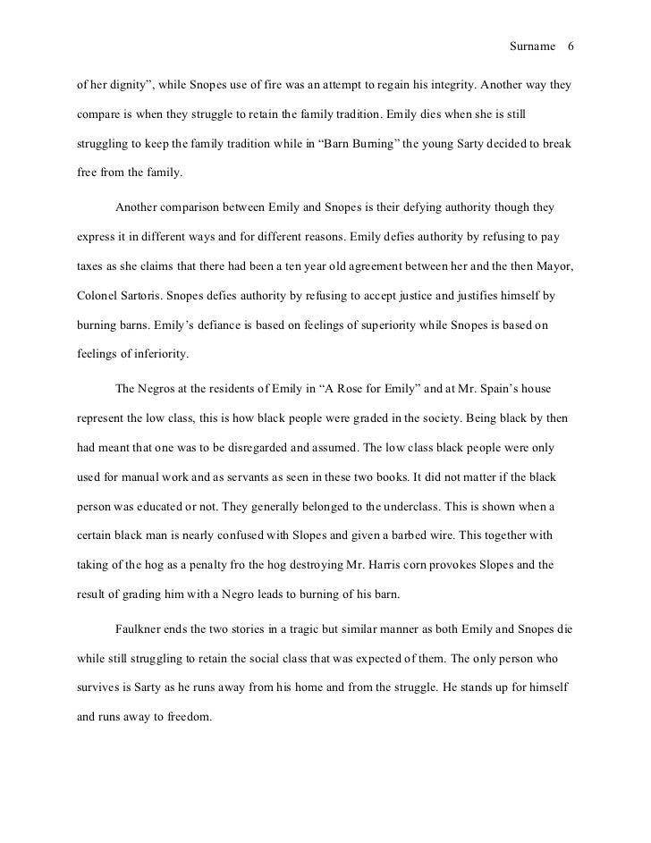 family tradition essay