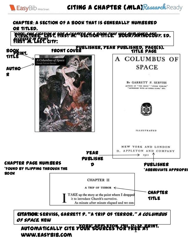 mla 7 visual guide chapters mla 7 title page