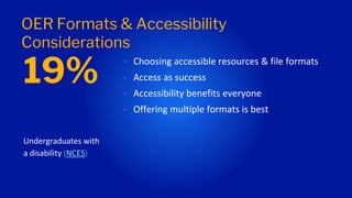 How to Implement OER in an Accessible User-friendly Way | PPTX