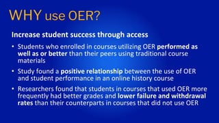 How to Implement OER in an Accessible User-friendly Way | PPTX