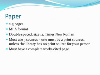 Mla Citations And Formatting Basics