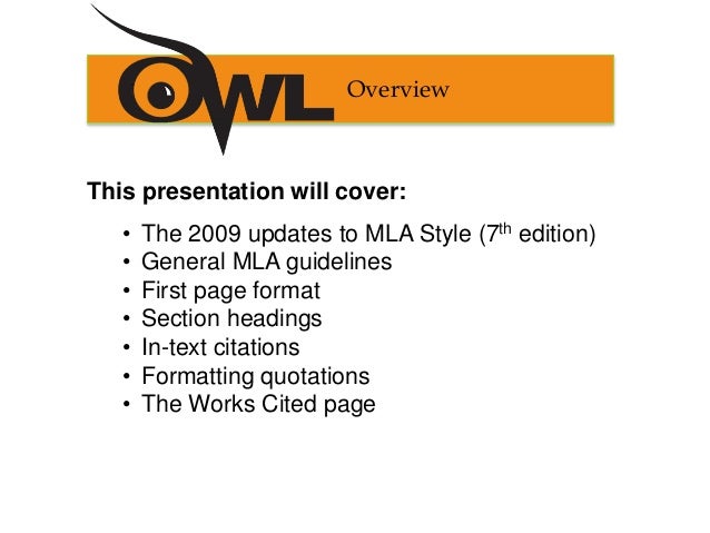 mla works cited how to mla format works cited page