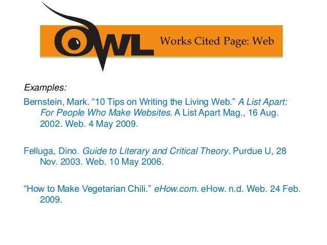 mla works cited mla works cited list