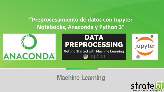 machine learning with anaconda