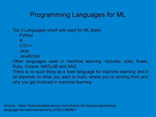 Machine Learning Basics | PPTX