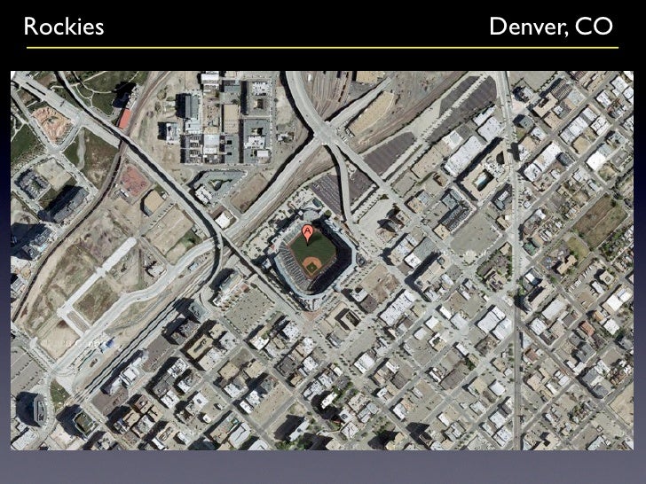 Map Overlay of all MLB Stadiums