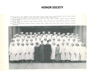 HONOR SOCIETY
 