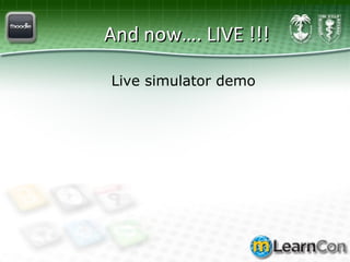 Live simulation demo  