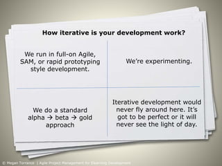 Agile Project Management for Elearning Instructional Design (mLearnCon ...