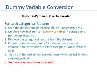 Machine Learning - Dataset Preparation | PPTX