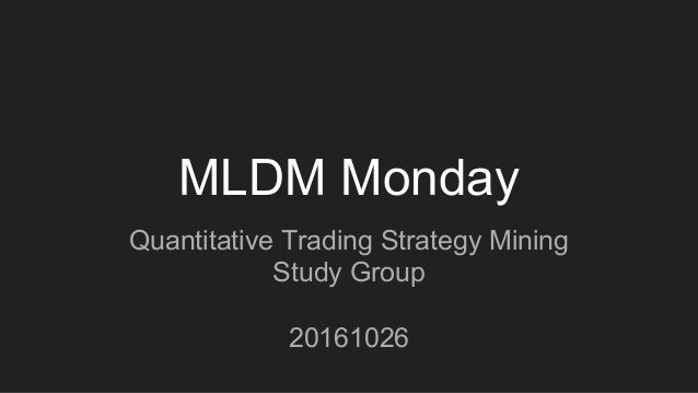 Trading strategy quantmod