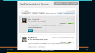 25/03/2020
Matthew Deeprose - Managed Learning Environment
(MLE) Team, iSolutions
26
 