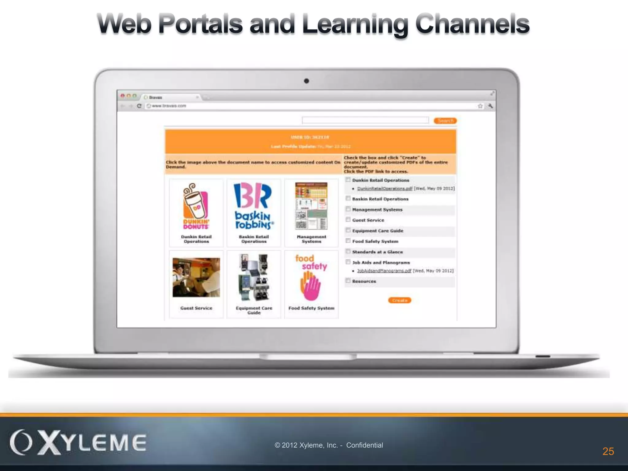 © 2012 Xyleme, Inc. - Confidential
                                     25   25
 