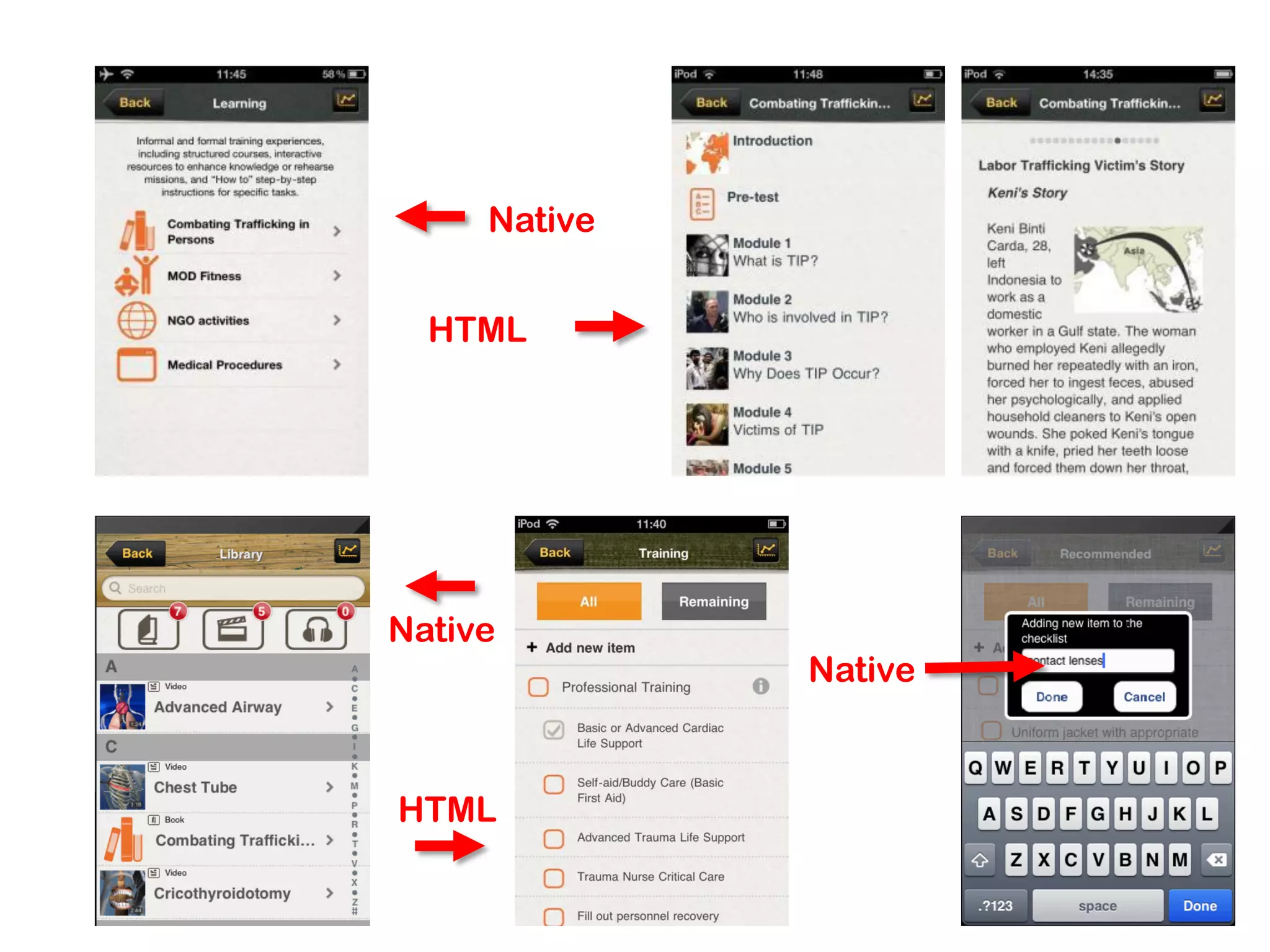 Native


  HTML




Native
              Native


HTML
 