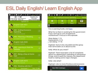 ESL Daily English/ Learn English App

 