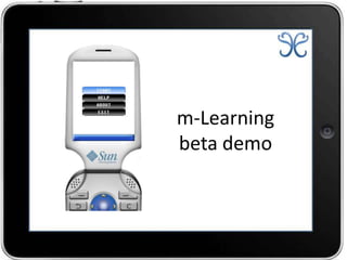 m-Learning beta demo 