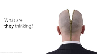 What are
they thinking?
Copyright © 2014 Accenture. All rights reserved.
 