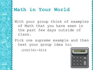 (Creating Our Future: Students Speak Up about their Vision for 21st Century Learning, 2010) 