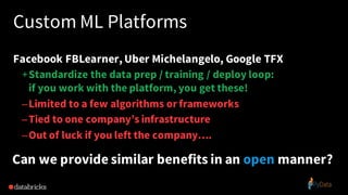 MLFlow: Platform for Complete Machine Learning Lifecycle | PDF