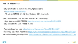 ML for embedded systems at the edge - NXP and Arm - FINAL.pdf
