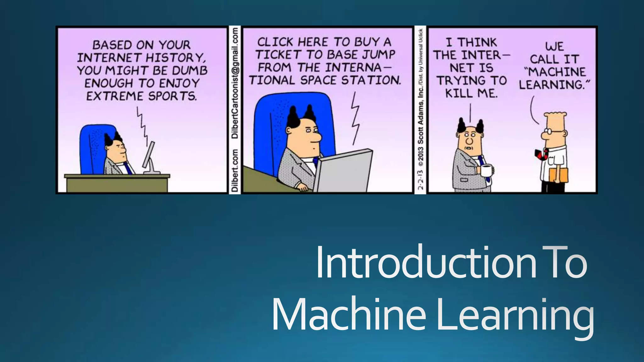 Introduction to Machine Learning | PPTX