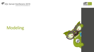 Modeling
data integration
 