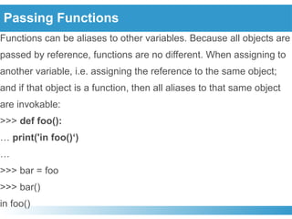 Functions in Python with all type of arguments | PPTX