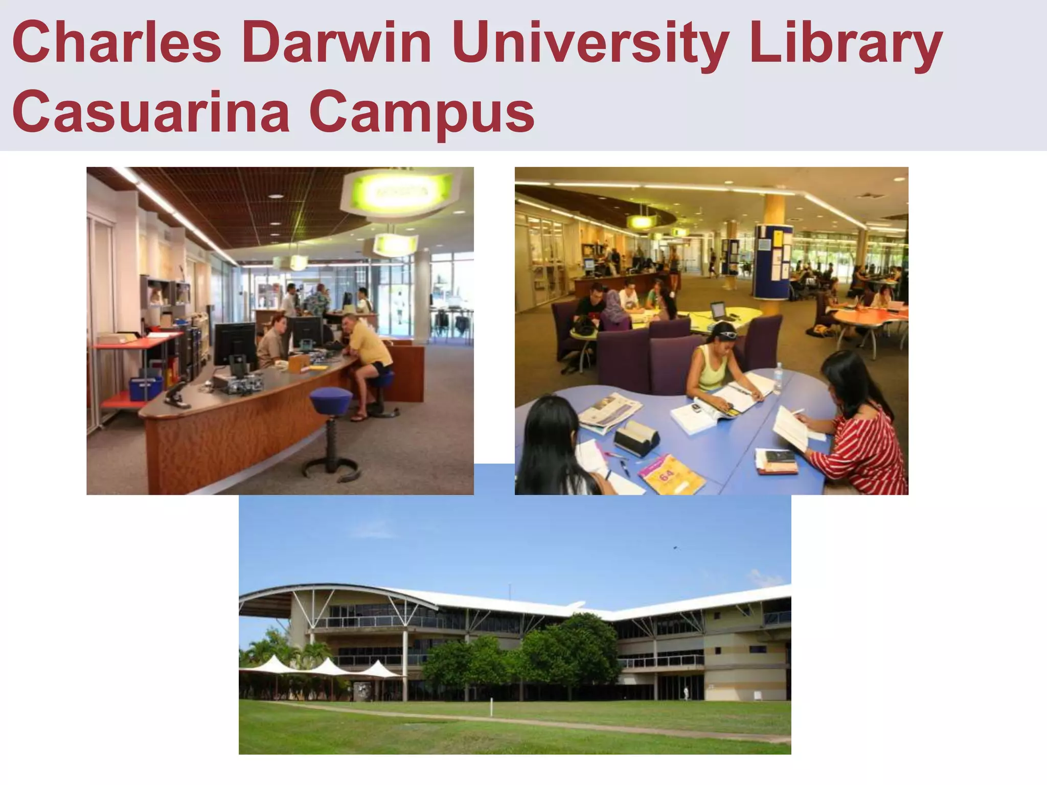 Charles Darwin University LibraryCasuarina Campus