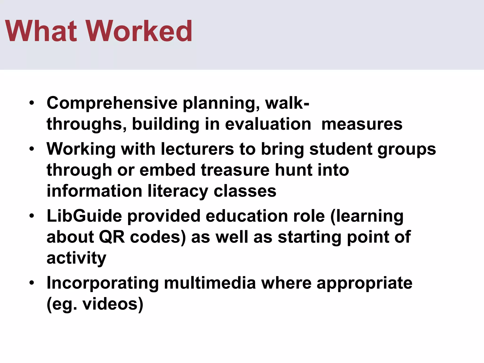 What did They Think of it?