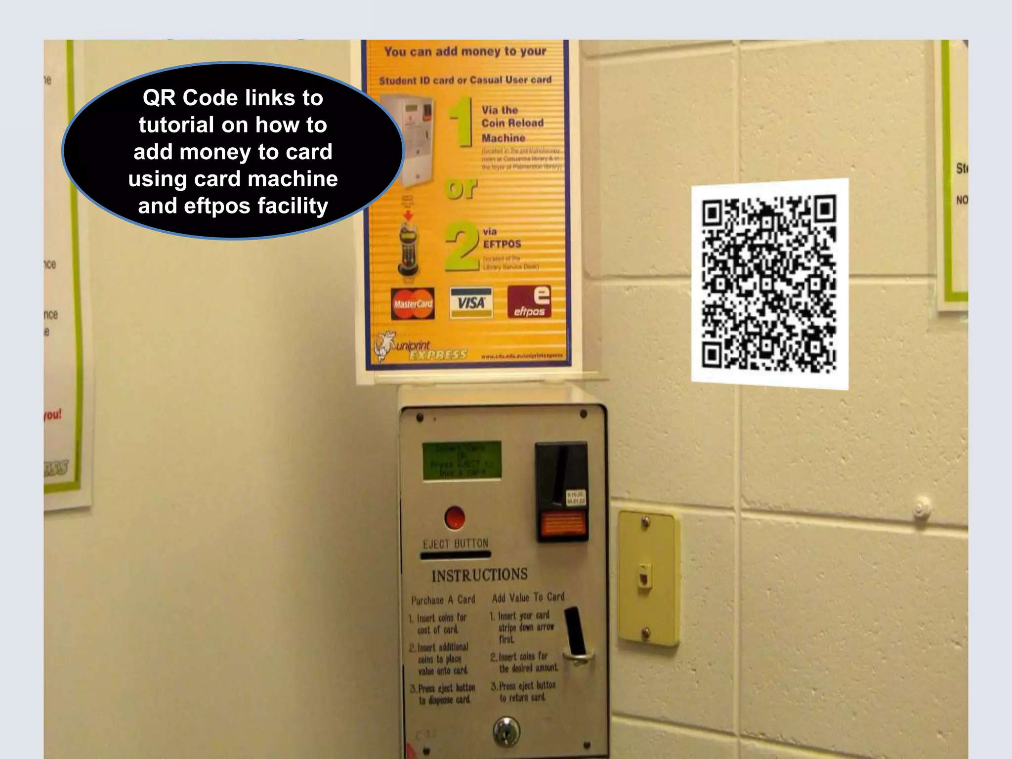 LibGuide provided education role (learning about QR codes) as well as starting point of activity