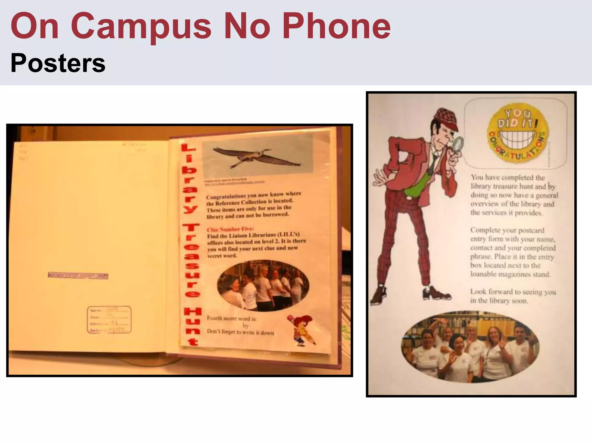 On Campus No PhonePosters