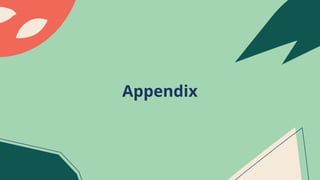 Appendix
 
