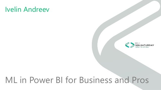 ml in power bi