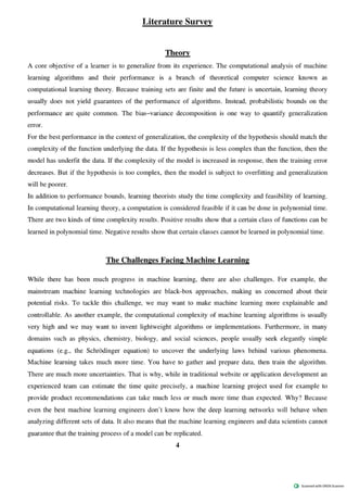 ml internship report 07.pdf for machine learning | PDF