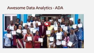 Awesome Data Analytics - ADA
 