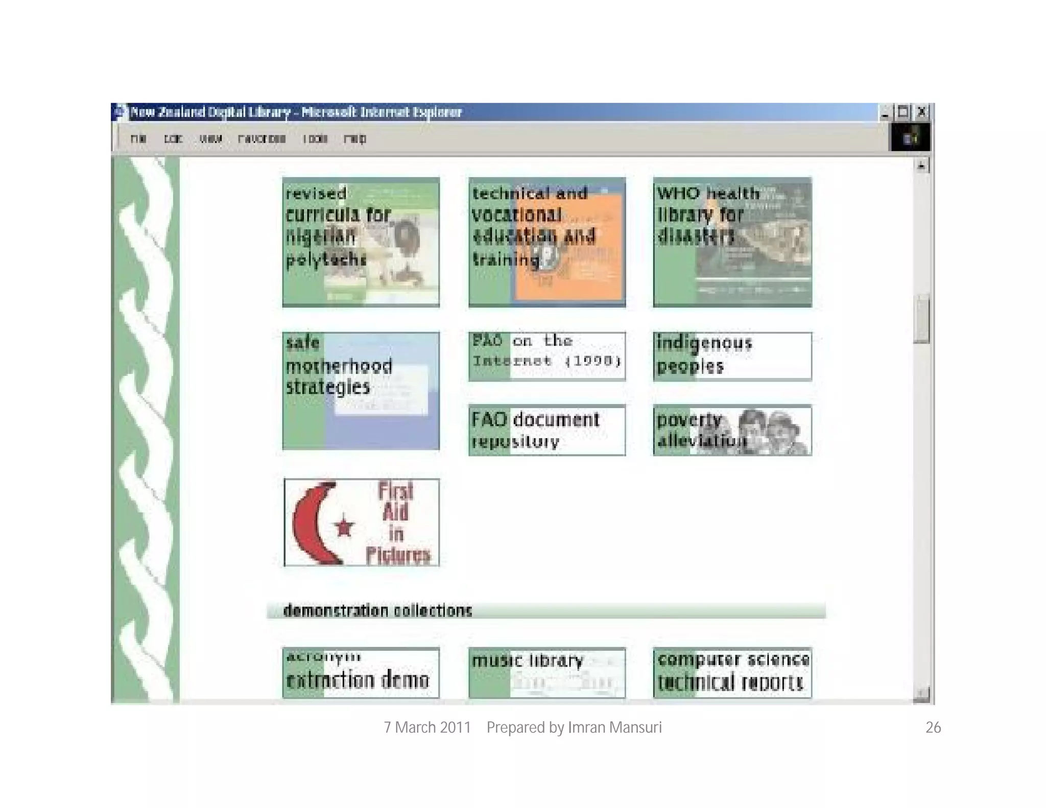 7 March 2011 Prepared by Imran Mansuri   26
 