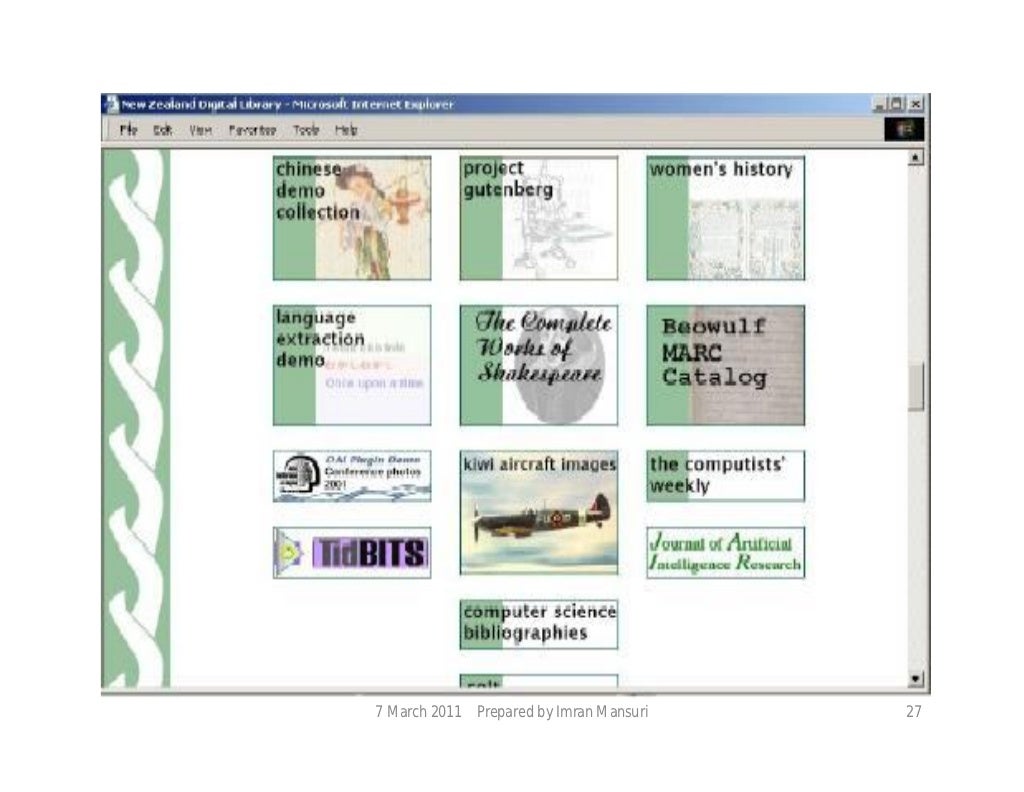 Greenstone Digital Library