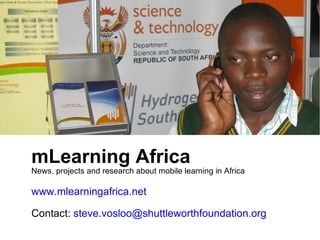 Mobile learning: South African examples