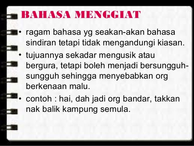 Ragam bahasa