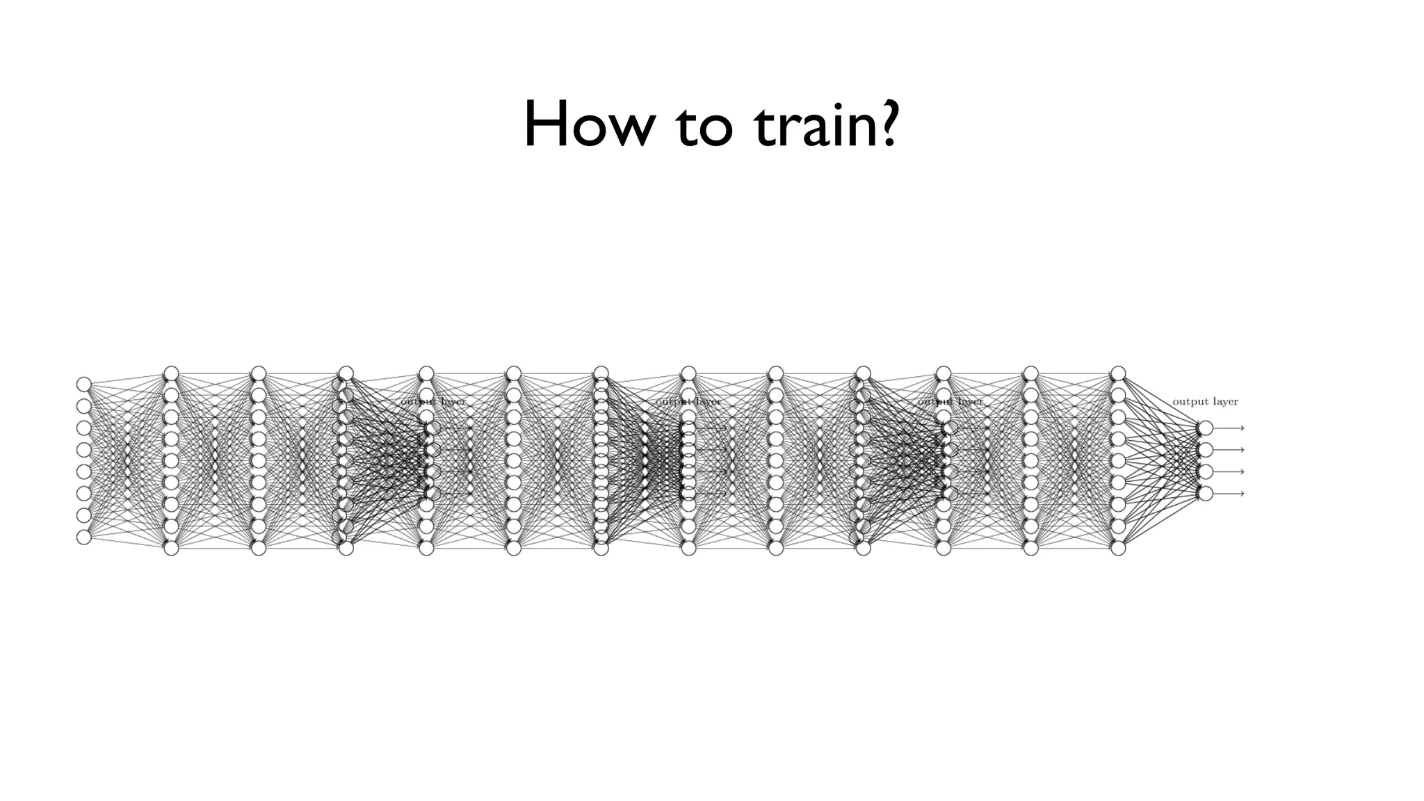 How to train?
 