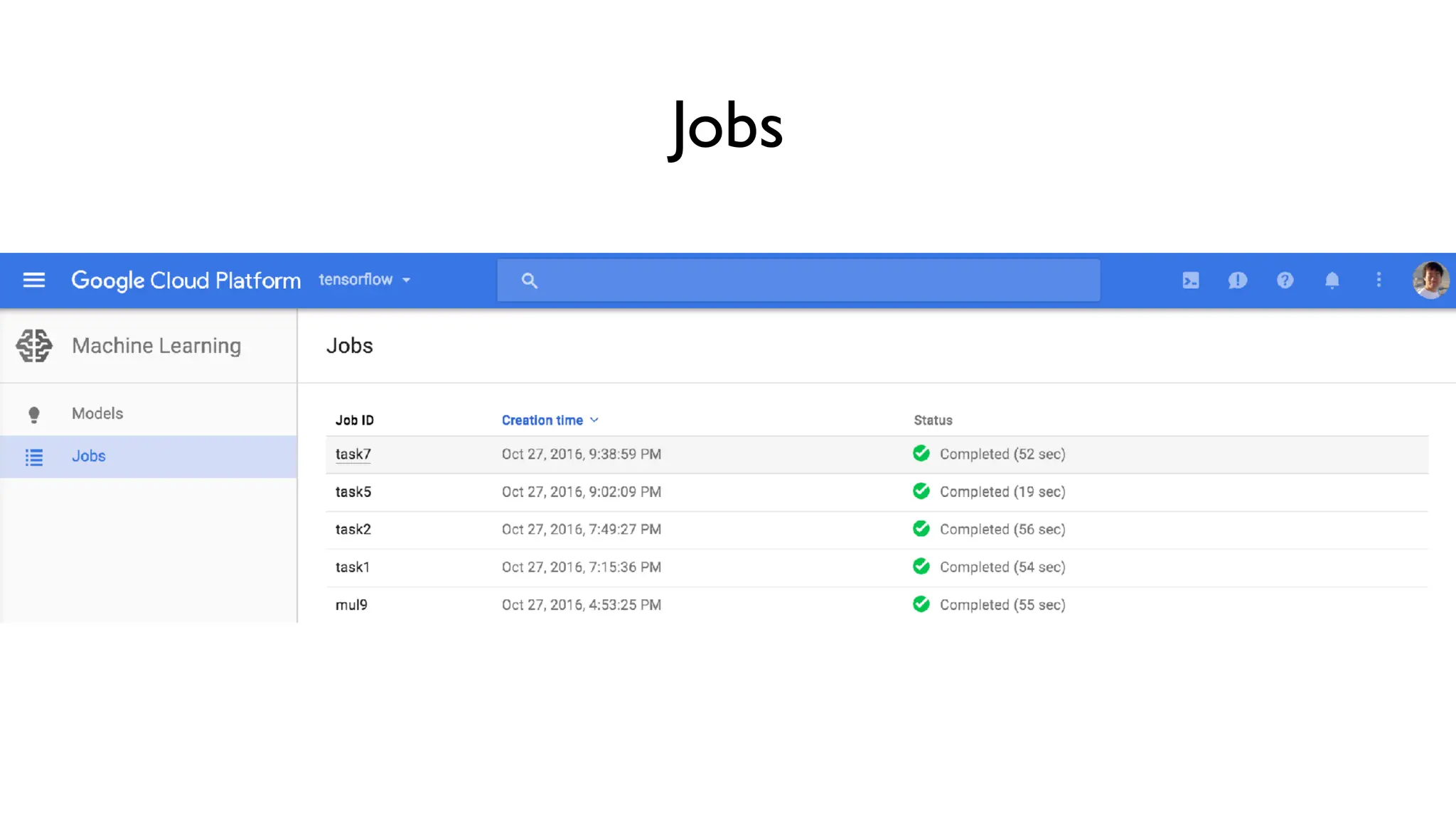Jobs
 