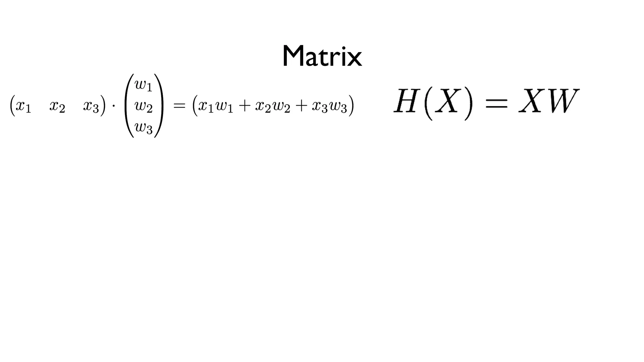 Matrix
 