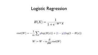 Logistic Regression
 