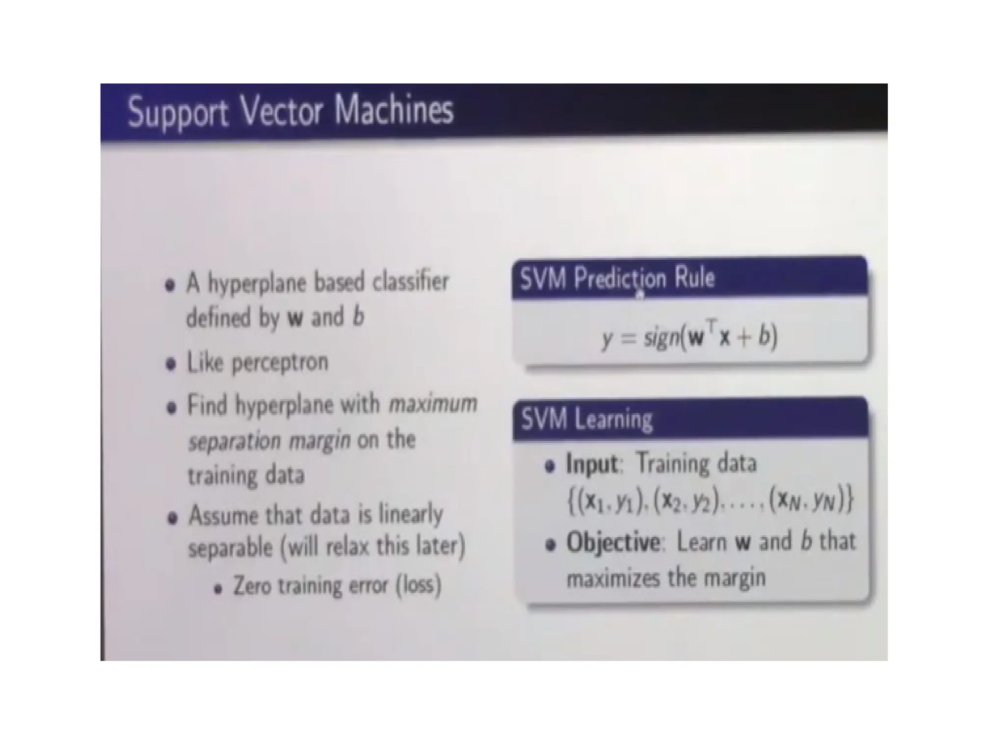 ML lecture support vector machine algorithm.pptx