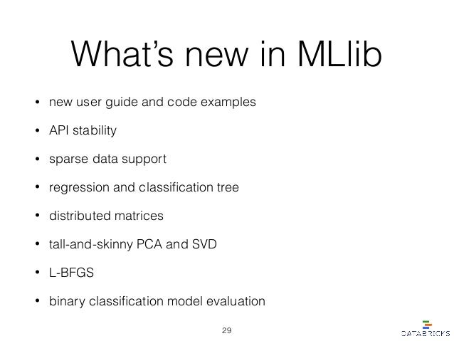 spark mllib examples