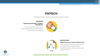 20
http://www.analyticscertificate.com/fintech/
 