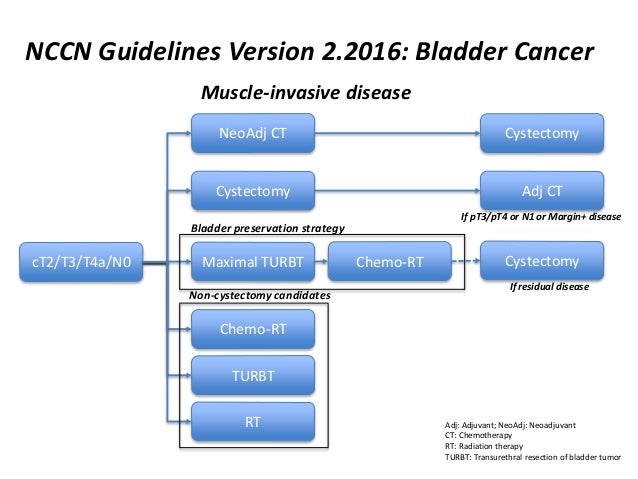 Chemotherapy protcols for advanced bladder cancer